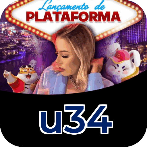 Catálogo slots u34 mostrando top jogos Gates Olympus Sweet Bonanza Fortune Tiger Big Bass volatilidade RTP